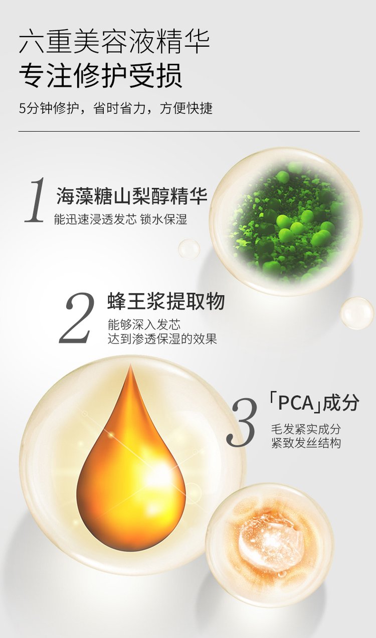佰世修康洗發水六重美容液精華專注修護受損 佰世修康洗發水六重美容液精華專注修護受損